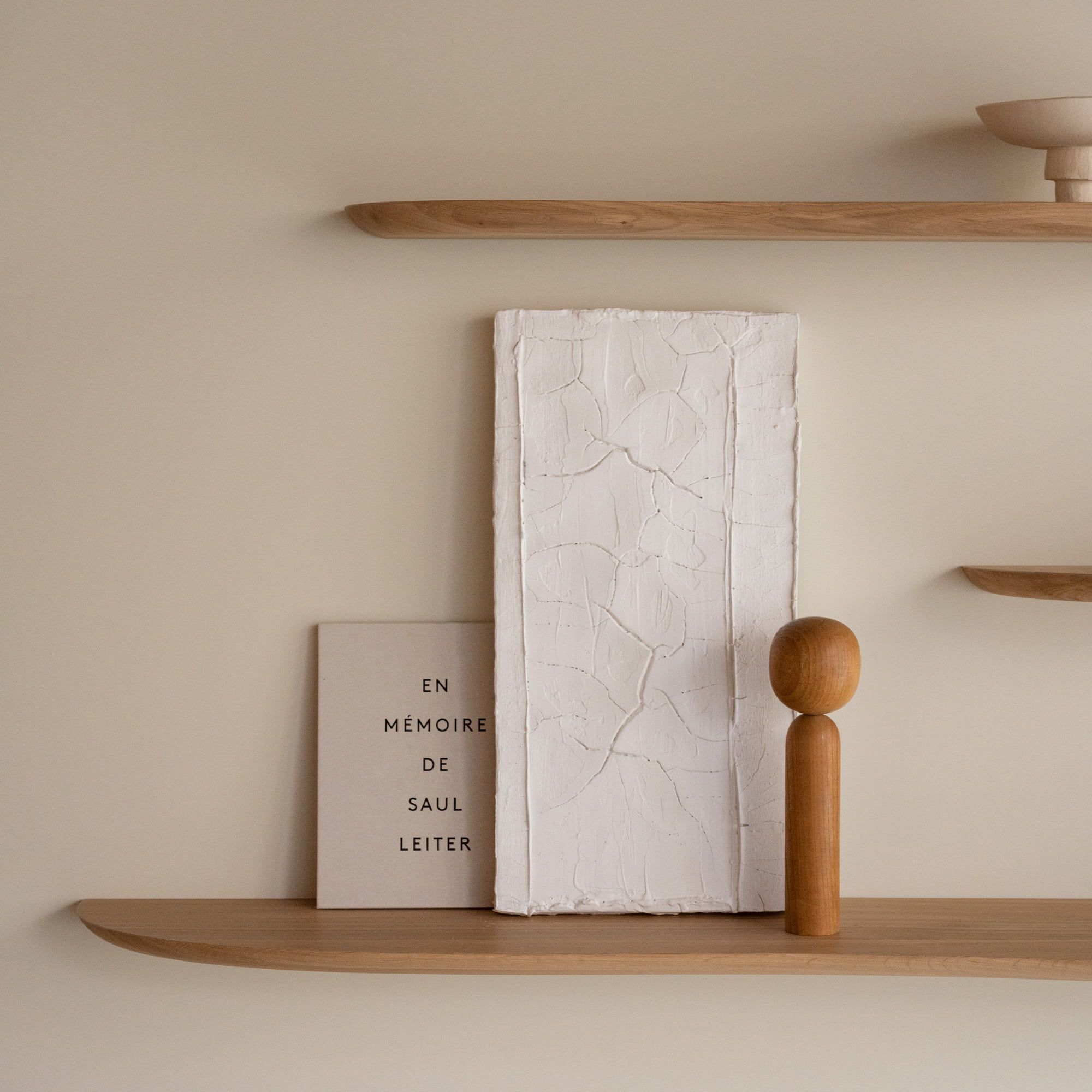 Zwevende wandplanken | Studio HENK Blob wandplank M Links